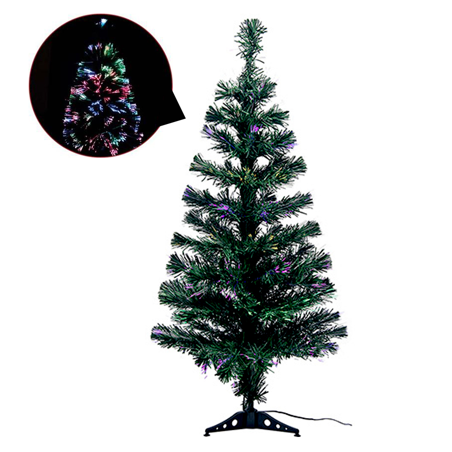 Árvore de Natal de Fibra Óptica