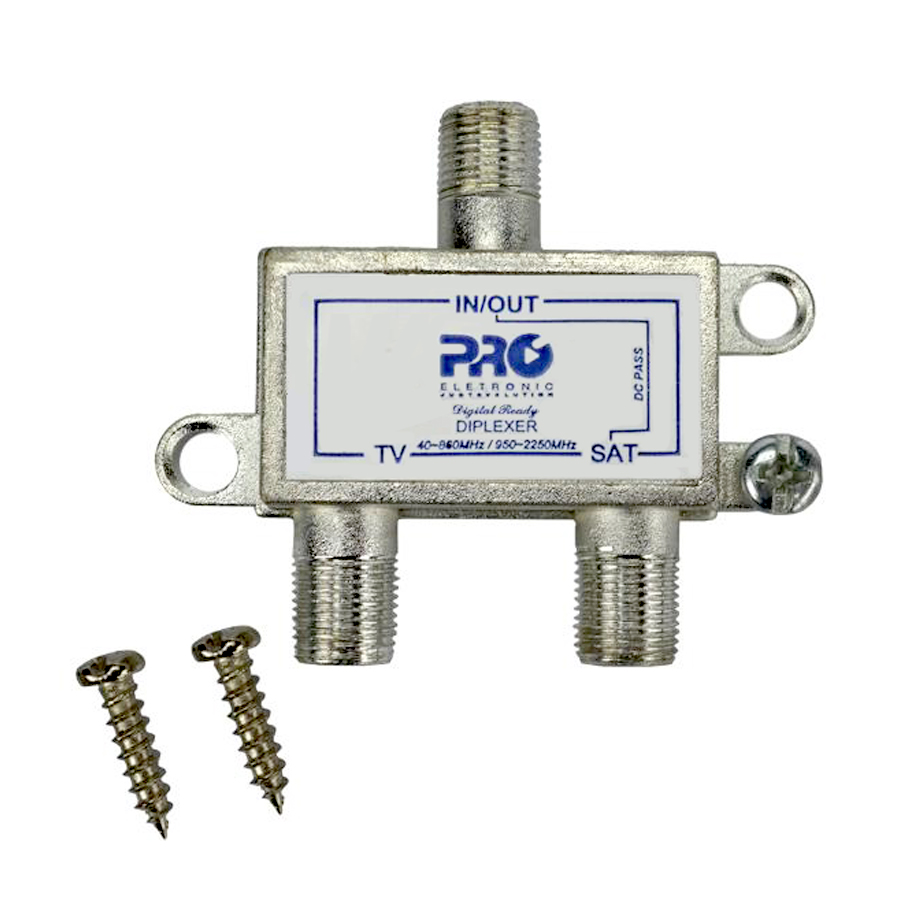 Diplexer VHF/UHF Pro Eletronio