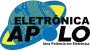 Logo da Eletrônica Apolo.