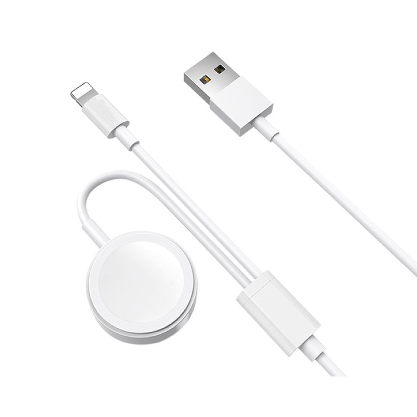 Cabo USB 2 em 1 Lightning/Apple Watch X-Cell 1,2m