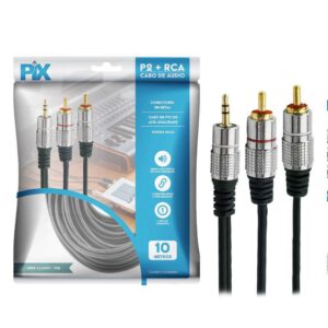 CABO 2RCA + 2RCA 1,80M GOLD 8081AG-180R